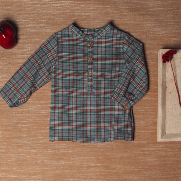 Checkered shirt Spanish brand - Picture 2 of 5